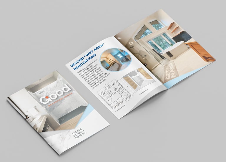 brochure booklet graphic design services victoria bc canada