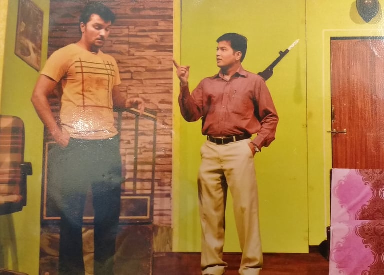 Pic from Goodh News Marathi Drama performed at Inter BMC Natya Spardha