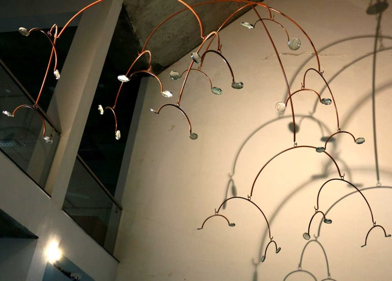 Kinetic Art installation NSRCEL IIMB