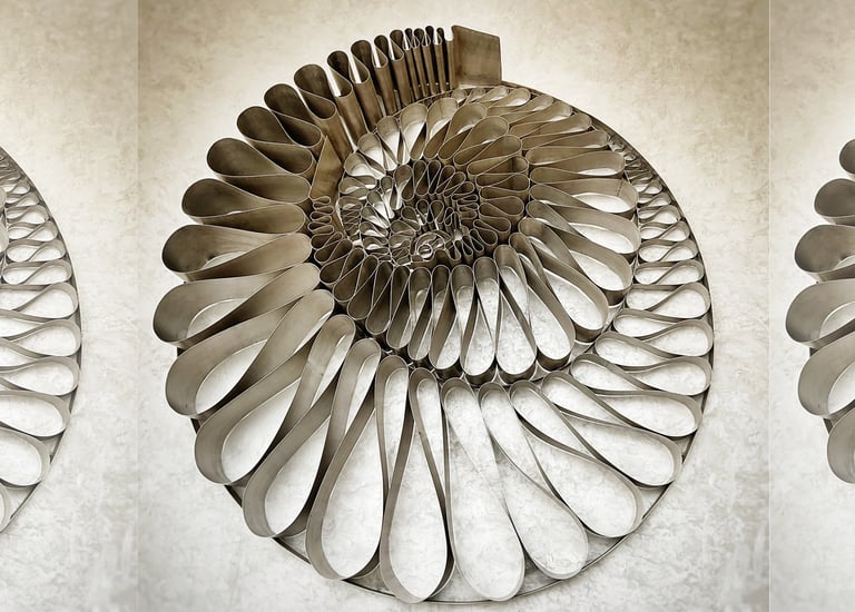 stainless steel sculpture