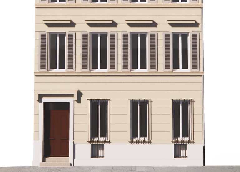 architecte dossier urbanisme DP ravalement de façade