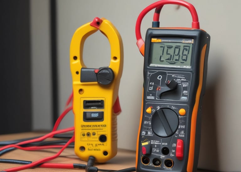 Students presenting their automation project results to judges.