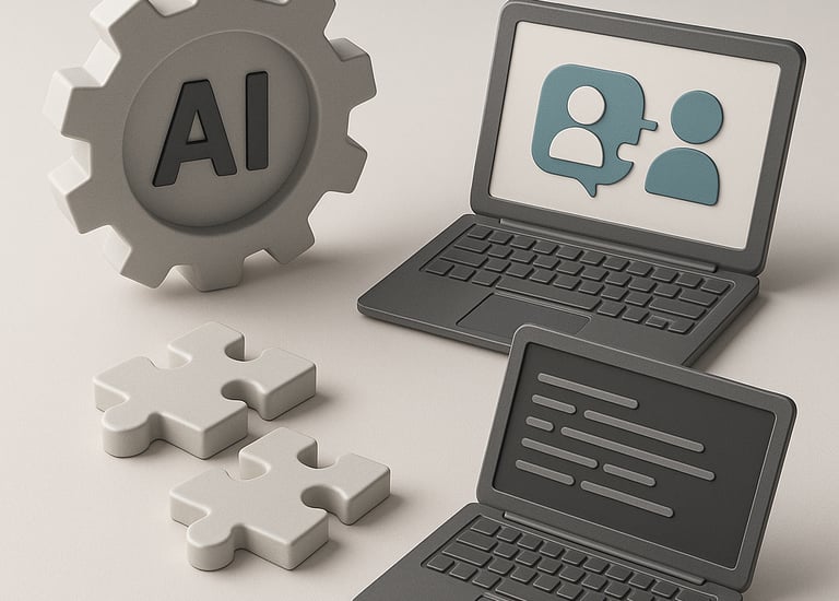 Evaluating AI implementation with client collaboration