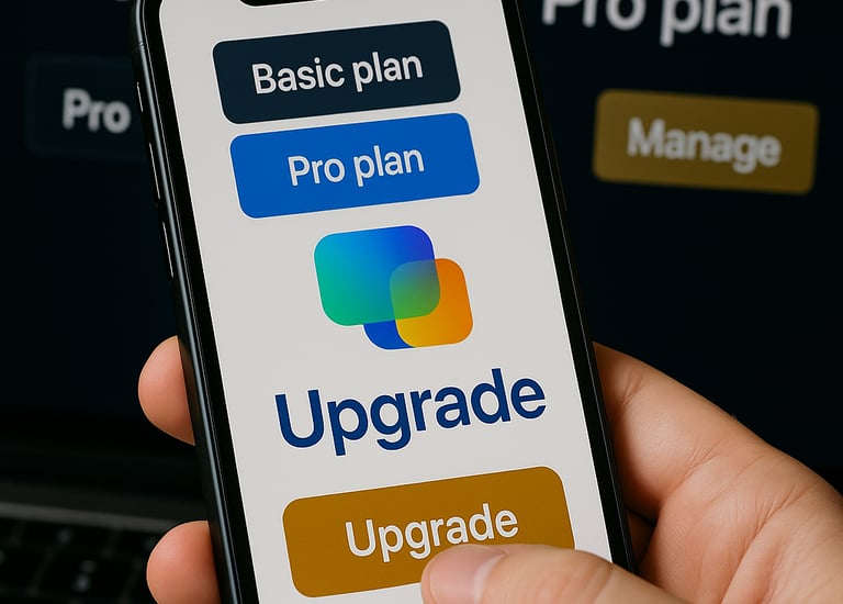 SaaS subscription levels highlighting pricing flexibility