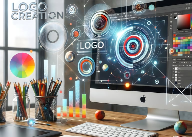 Création de logo et design graphique professionnel sur ordinateur – Quantum IT Services