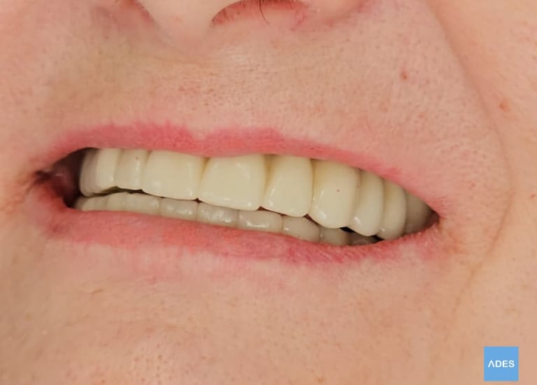 Sonrisa después de implantes en Badajoz