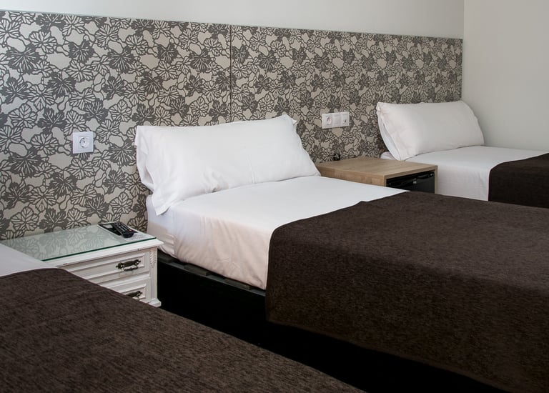 Habitación doble o triple con baño privado en Logroño