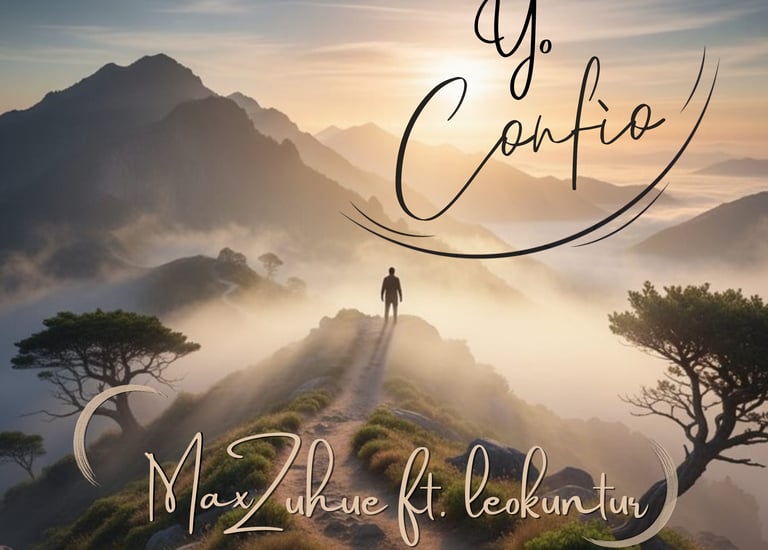 Imagen creada para el proyecto musical Kuntur Music. Cancion: Yo Confio Artistas: MaxZuhue Ft. LeoKuntur