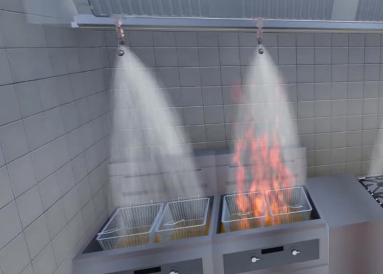 🍳 أنظمة إطفاء المطابخ (Kitchen Fire Suppression)
