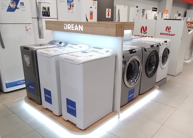 Exhibidores únicos.