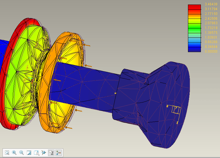 FEM analysis of Retention Screw