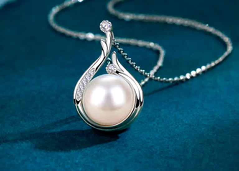 Water Drop Shaped Jewelry Chain women