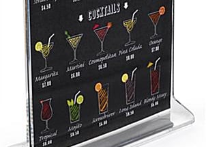 Table tent marketing