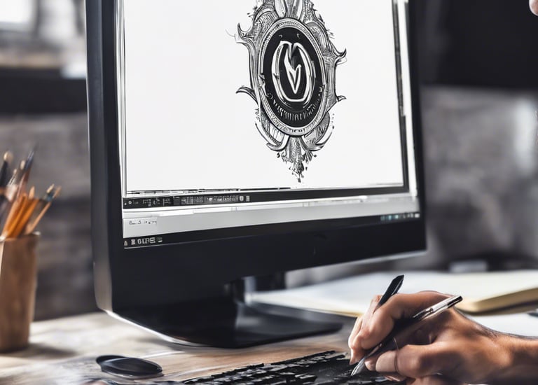 vector art., vectorize logo, vector art design