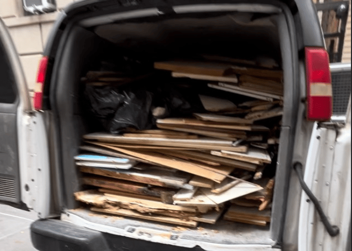 construction debris