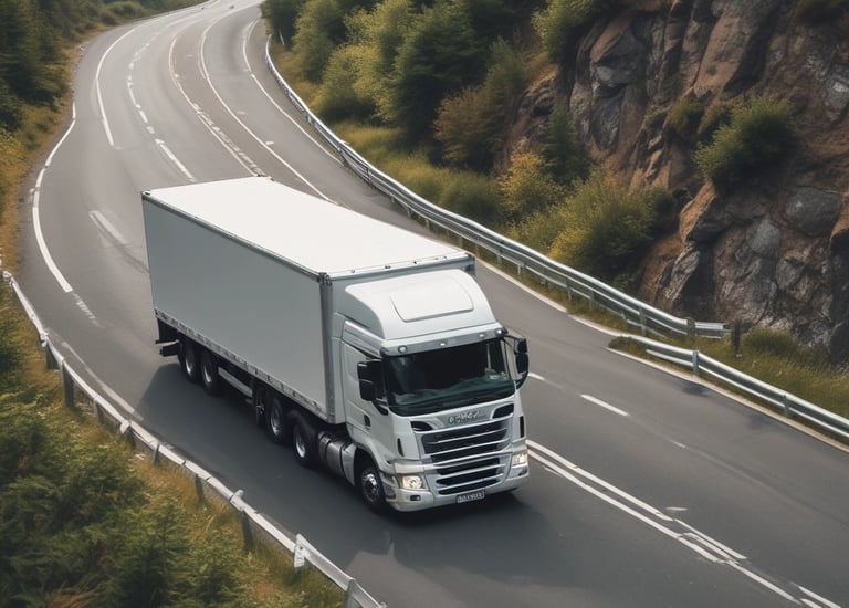A dispatcher coordinating routes with drivers over radio communication.