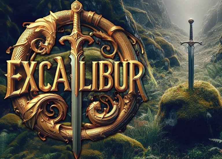 "EXCALIBUR" cover epic atmospheric album