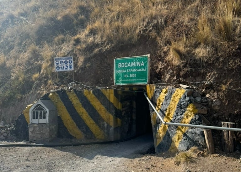 mina de plomo y zinc