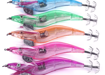 led squid jig fishing lure