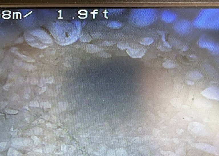 Vision caméra tuyaux skimmer HS