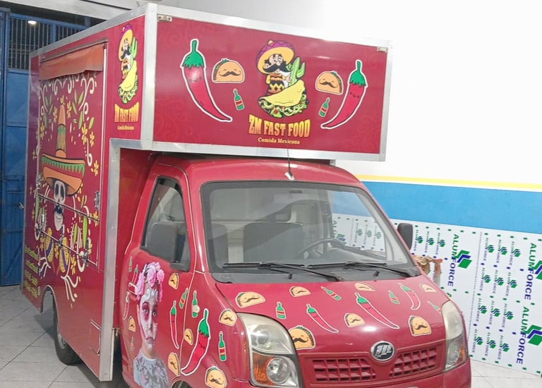 Food truck comida mexicana