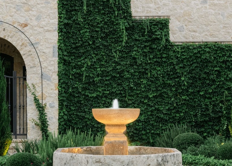 fountain lighting