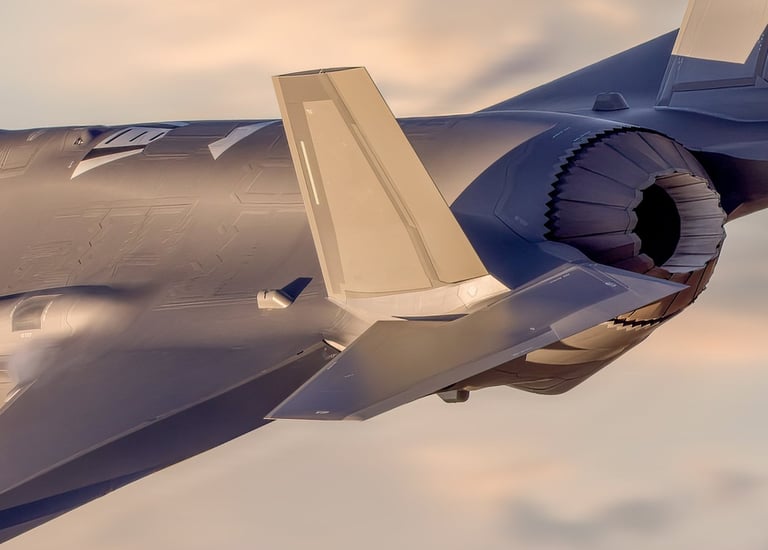 F35 lightning air superiority fighter