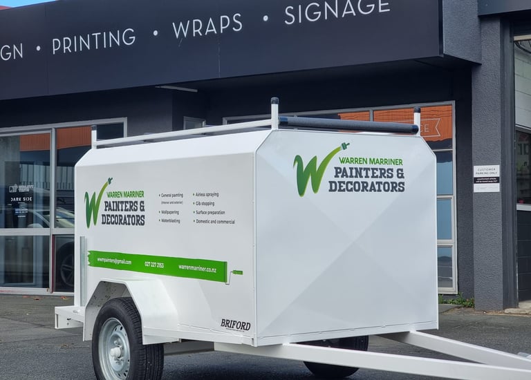 Trailer Signage Dunedin