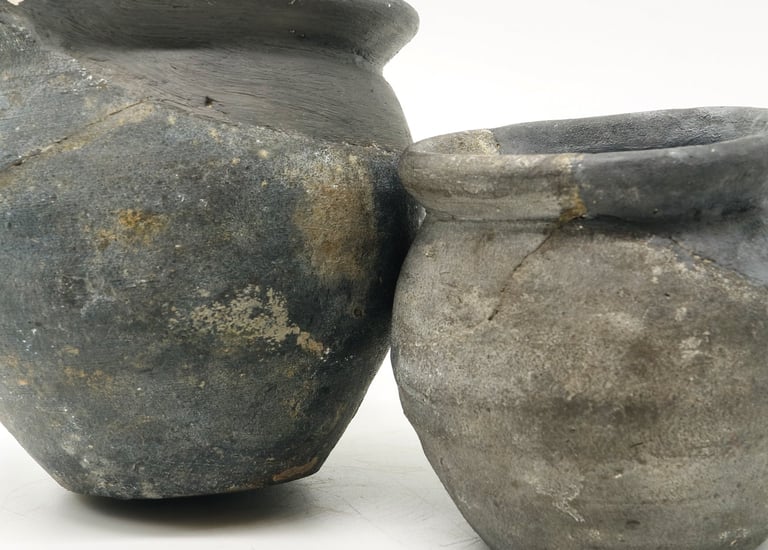 Thetford ware jars from Thetford