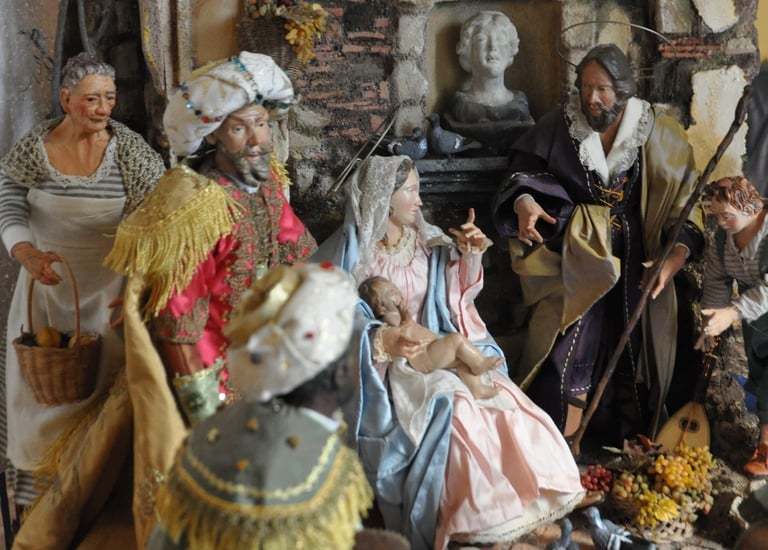 Nativity scene from the Neapolitan presepe 