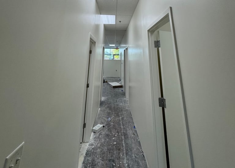 before vinyl flooring project Jacksonville FL