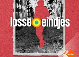 a man in a red shirt and a red shirt with the words losse en