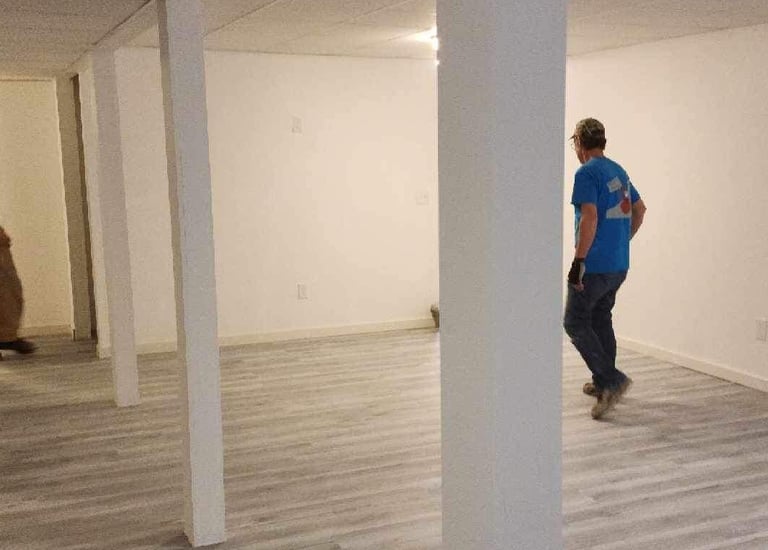 AG's General Contractor finished basement and addition