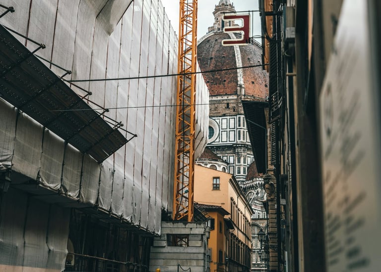 Planung, Entwicklung, Bau – Firenze 