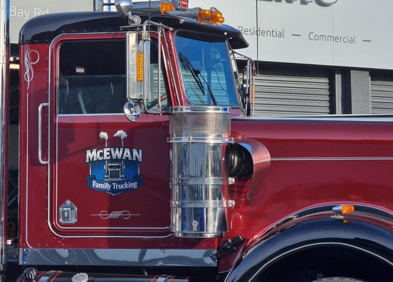 Truck Signage Dunedin