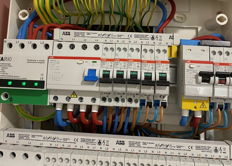 Tableaux électriques neufs
