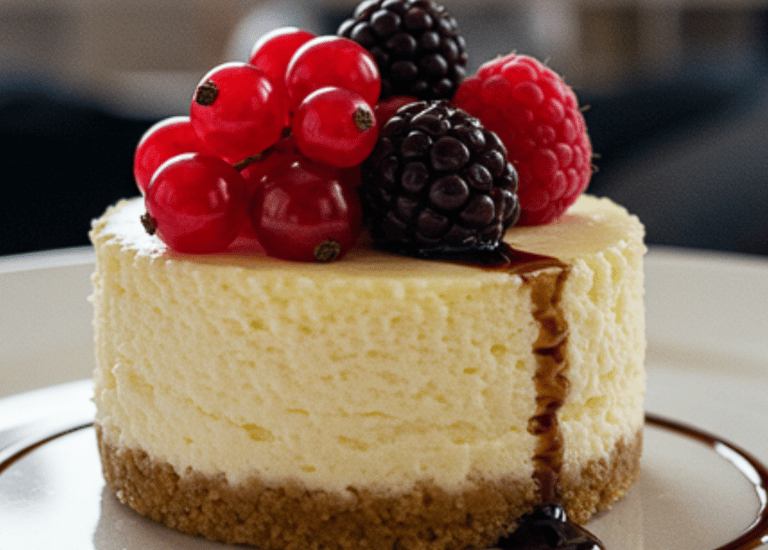 tarta de queso frutos rojos
