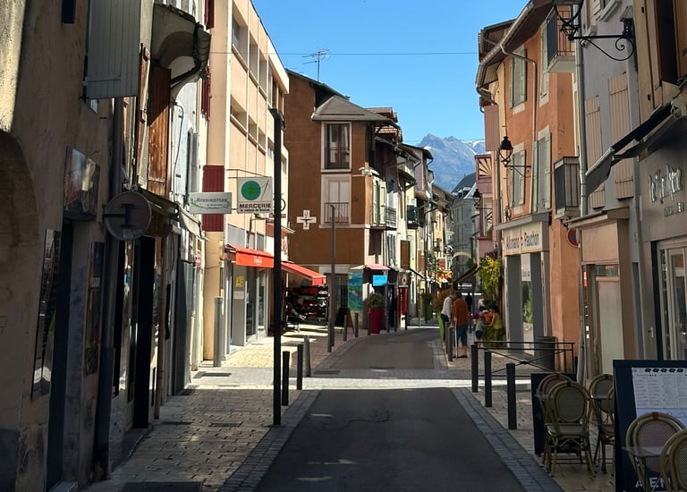 Centre-ville de Gap.
