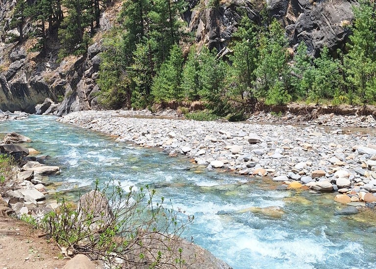 sur le chemin du lac Phoksundo