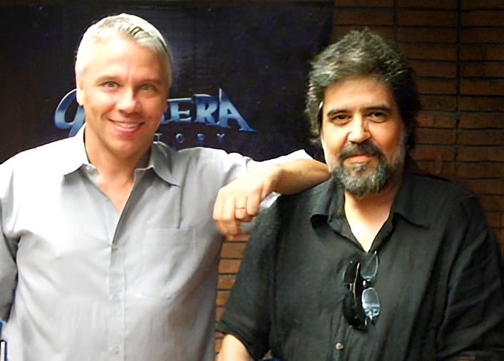 Claudio Moreno colaborador de Eduardo Barreto 