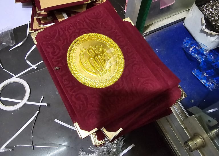 Cetak buku Yasin Dundung Print Makassar