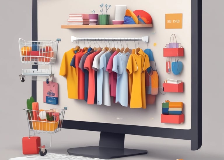 Screenshot of a clean, minimalist website homepage designed for a local business