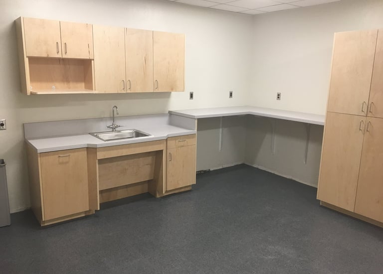 Office and Kitchenette work station