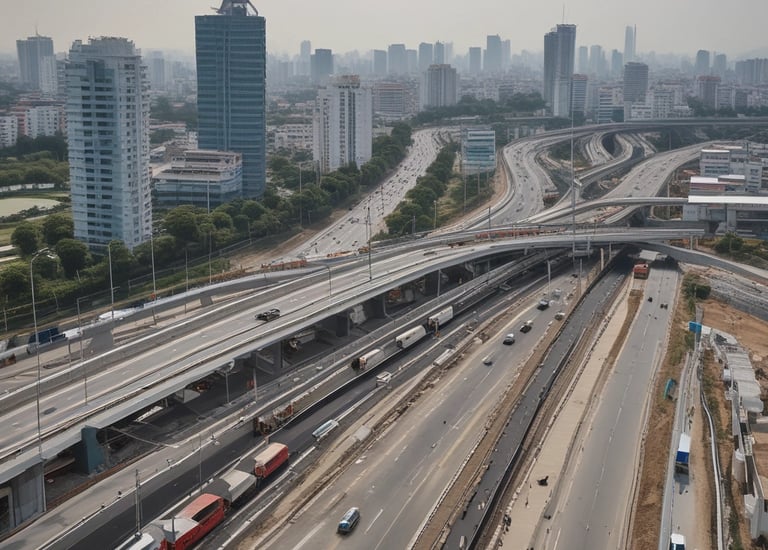 Concrete mixer truck delivering ready mix concrete to a residential site.