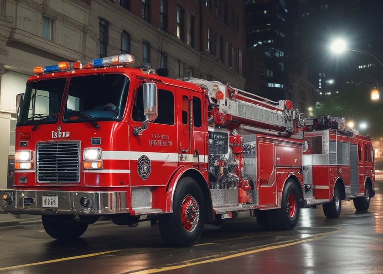 Children playing electric guitars with colorful monster truck decals in a lively studio.