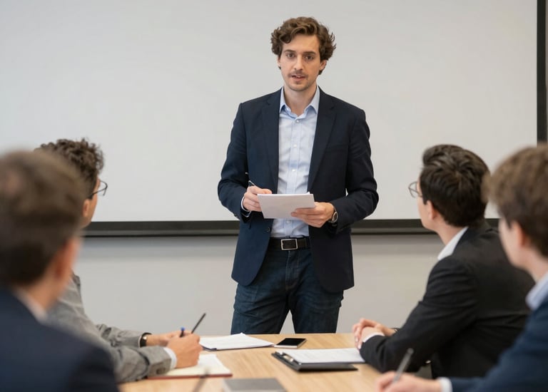 A group session with neurodivergent individuals sharing experiences.