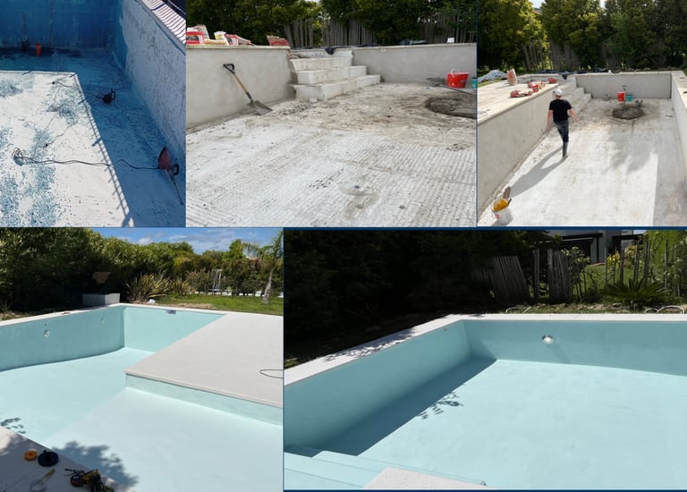 reforma y reparación de piscina