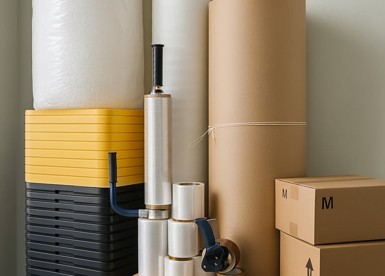 Empaque profecional para mudanzas con materiales premium