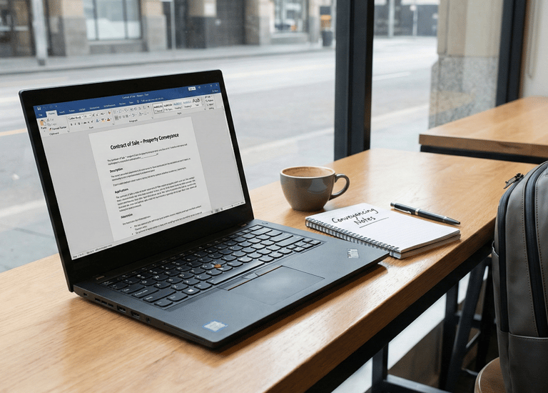 Laptop for legal and conveyancing work with secure identity, access controls, and protected client f