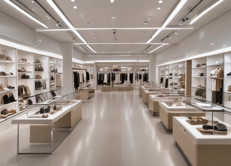 Office space with modern metal fabrication details and ergonomic design elements in Dubai.